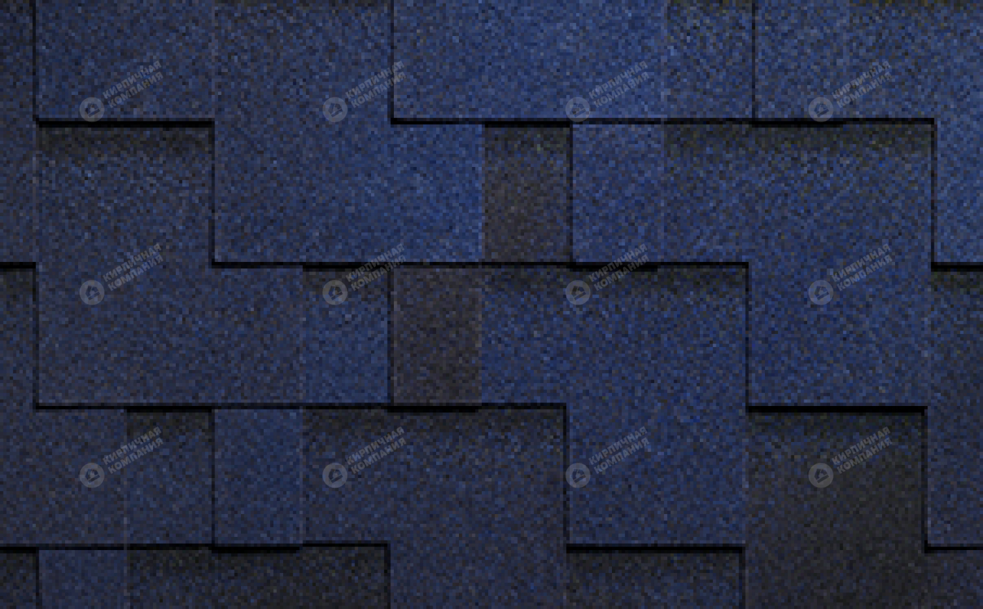 Гибкая черепица рядовая RUFLEX Runa Голубая лагуна