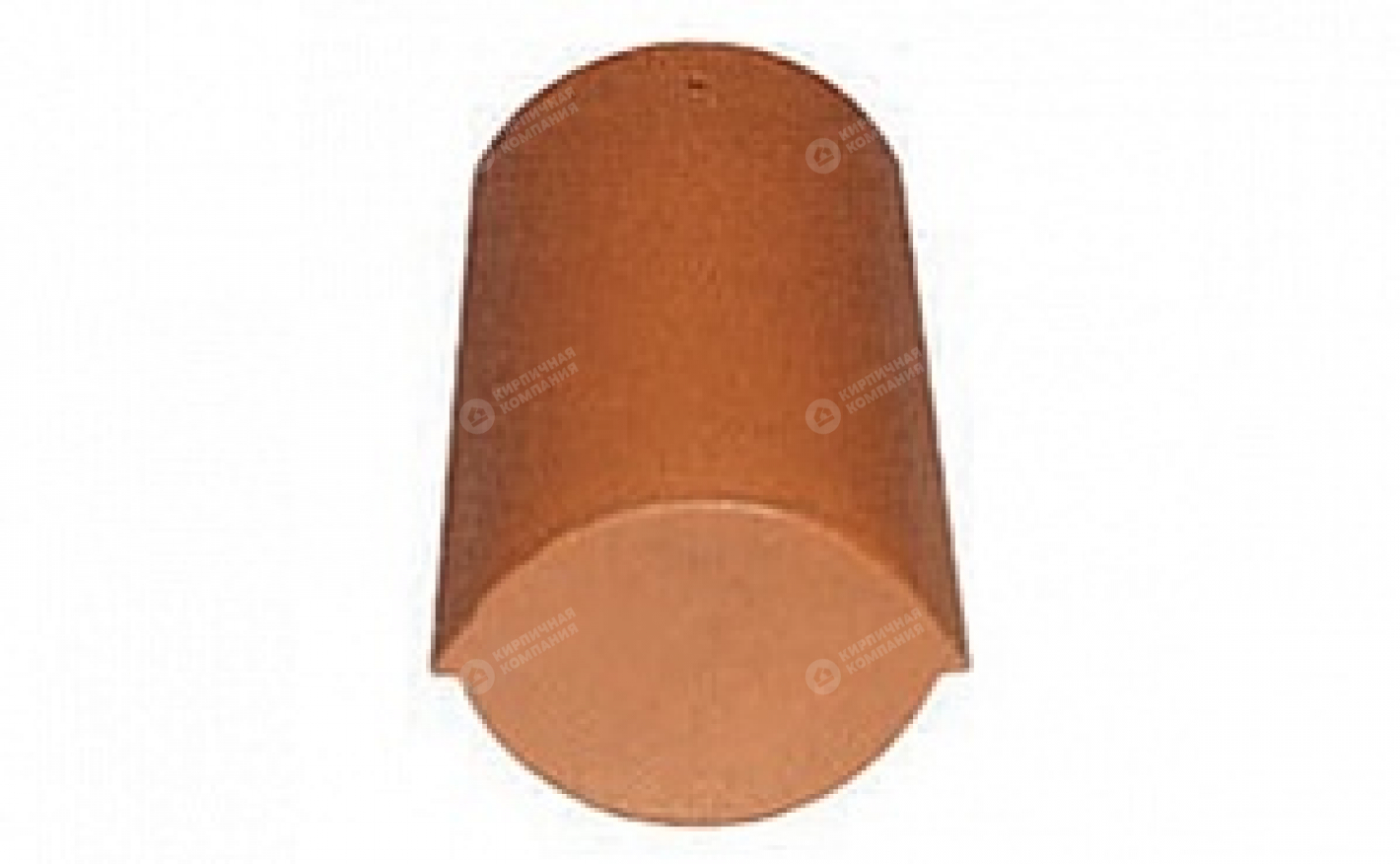 Цементно-песчаная черепица начальная коньковая Sea Wave