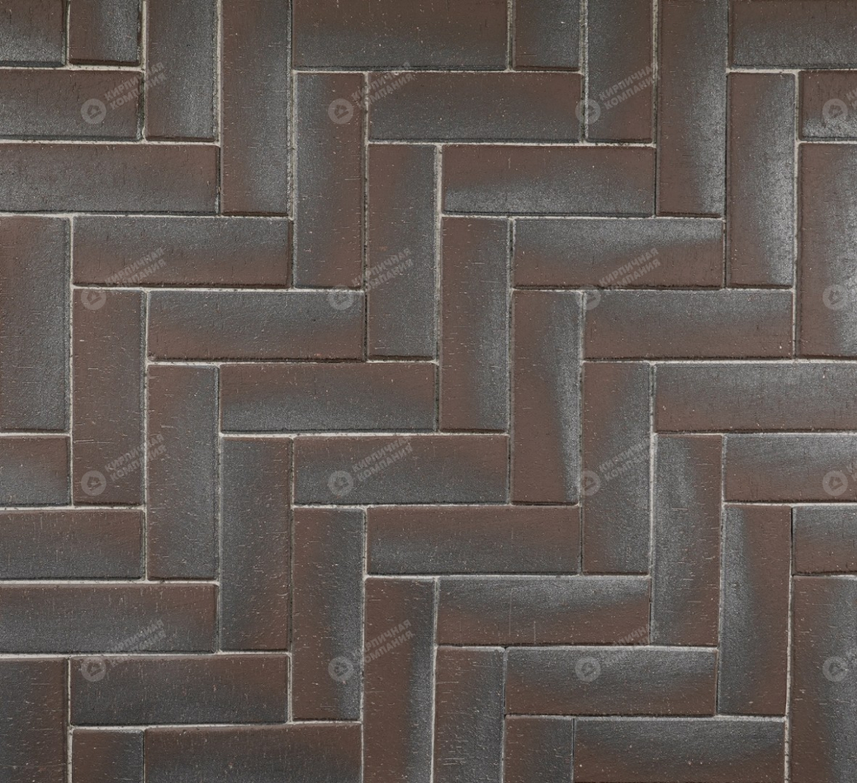 Клинкер тротуарный "Франкфурт" серебро лонг