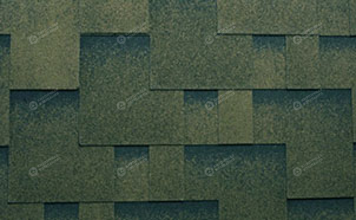 Гибкая черепица рядовая KATEPAL Тайга