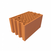 Поризованный керамический блок Porotherm 25